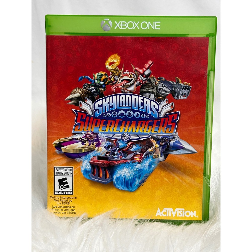 Activision Skylanders SuperChargers Xbox One Game Green Excellent Racing Action